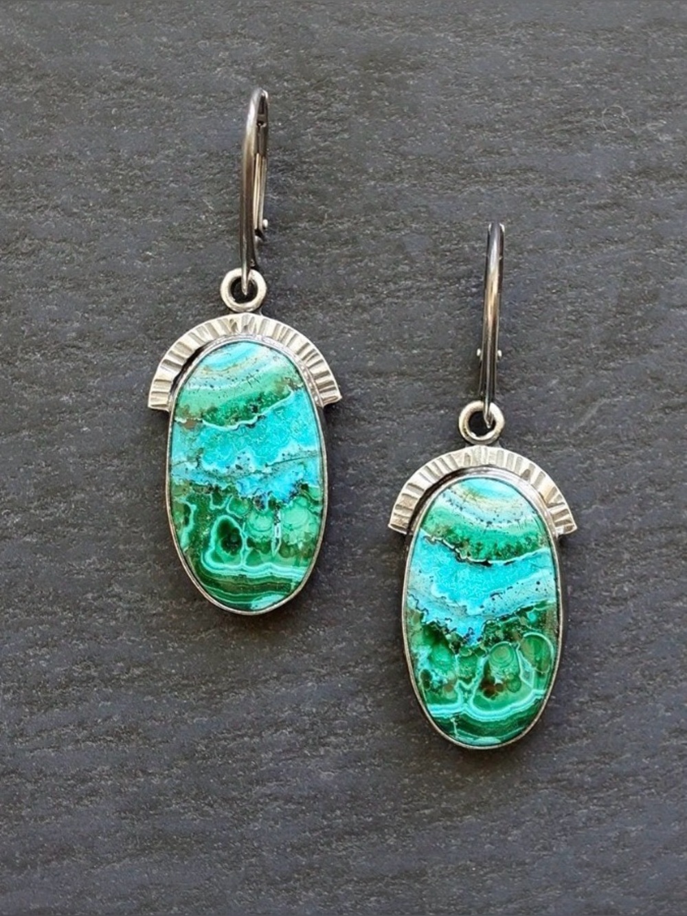 Chrysocolla Earrings